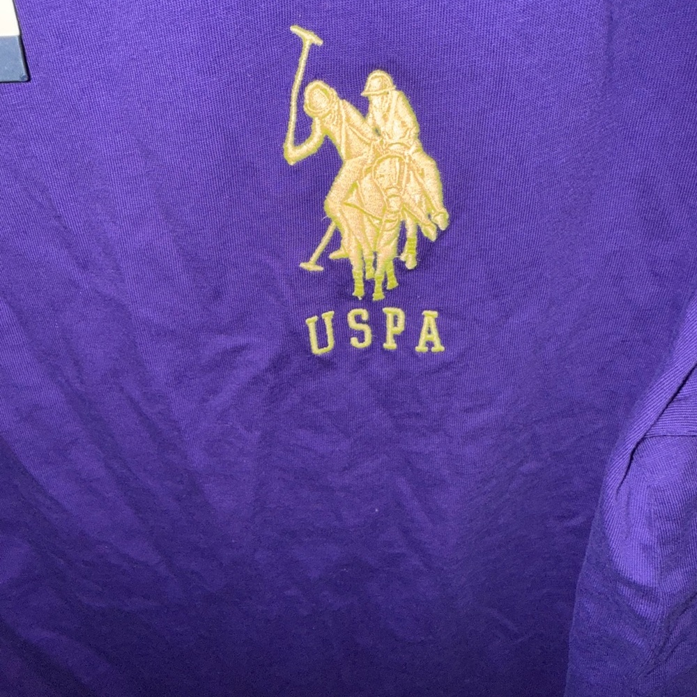 U.S. Polo Assn. Purple Short Sleeve Tee - Picture 2 of 3
